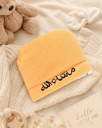 Mashallah Embroidered Cap – Elegant & Meaningful