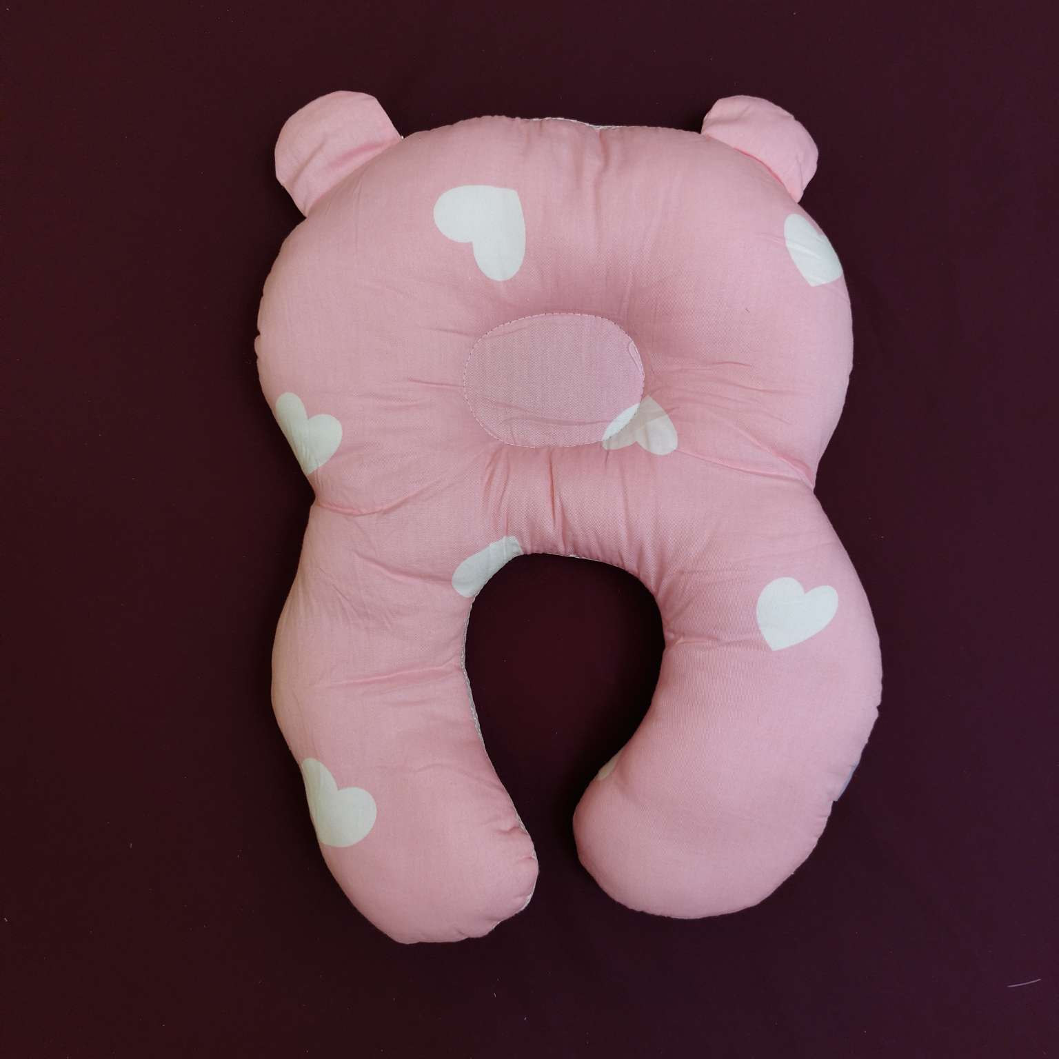 Neck and head Pillow pink