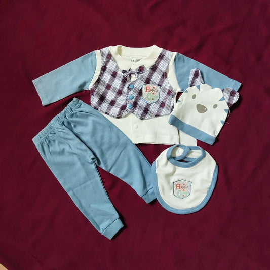 Newborn Baby Boy Waistcoat Suit