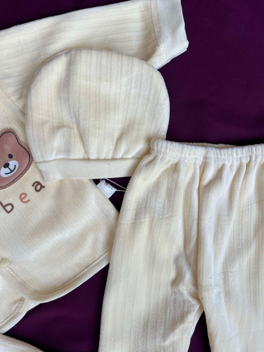 Newborn Baby 5 Piece Velvet Set