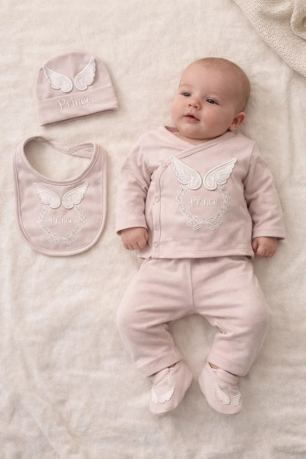 Newborn Prince 11-Piece Starter Set – Baby Boy Clothing Gift Pack