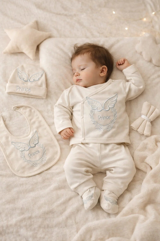 Newborn Prince 11-Piece Starter Set – Baby Boy Clothing Gift Pack
