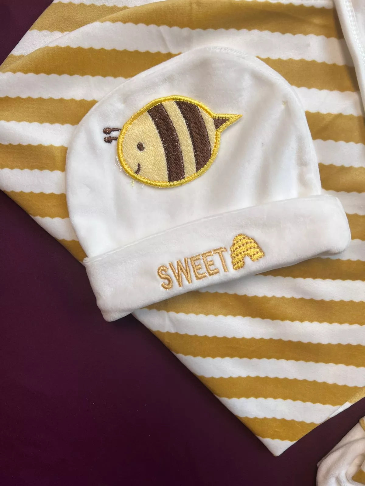 Mid Season Newborn light Velvet Starter Set | 9 Pcs Baby Essentials Bundle