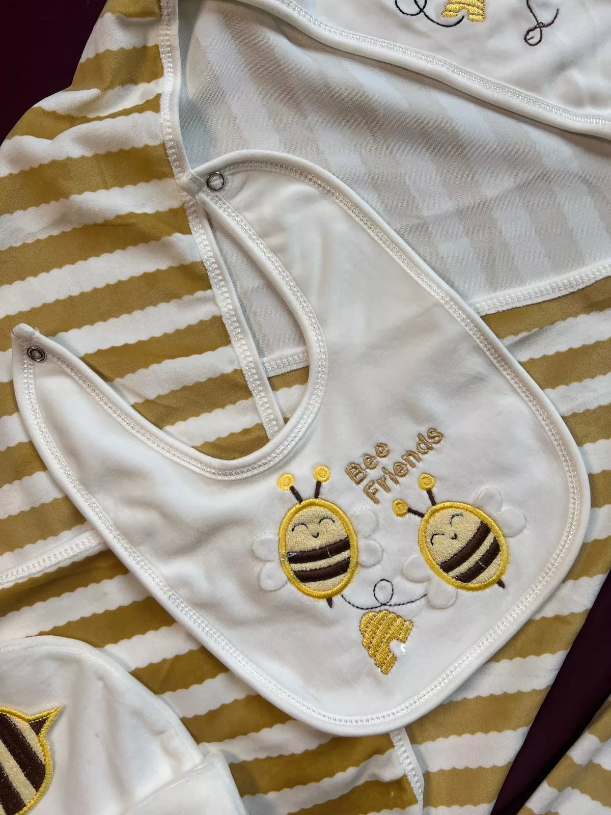Mid Season Newborn light Velvet Starter Set | 9 Pcs Baby Essentials Bundle