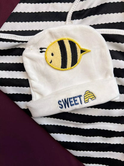 Mid Season Newborn light Velvet Starter Set | 9 Pcs Baby Essentials Bundle