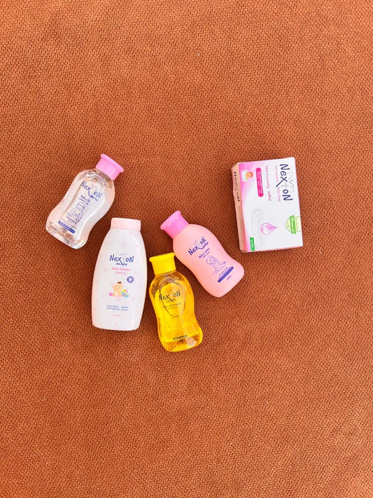 Nexton Pouch – Baby Skincare (Pink)