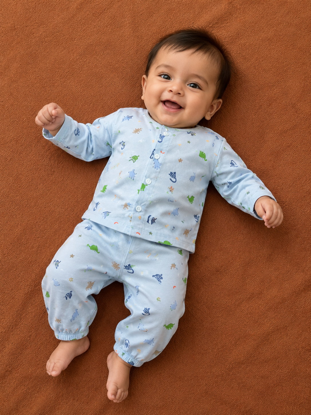 Soft Summer Baby 2-piece Night Suit
