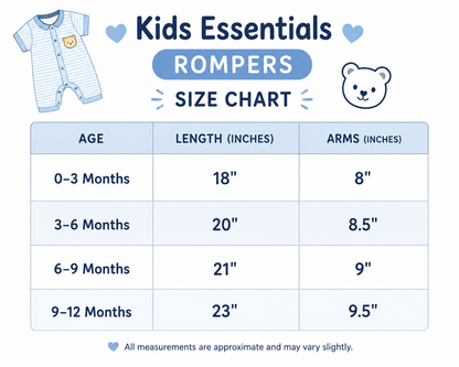 Pack of 2 Baby Soft Rompers