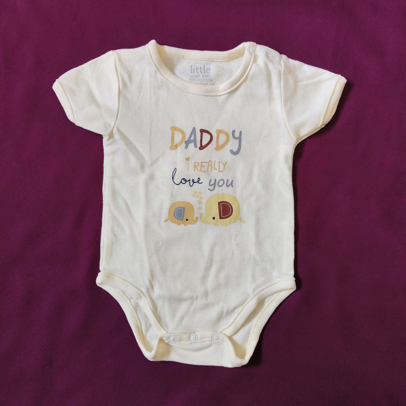 Pack of 3 Baby Bodysuits
