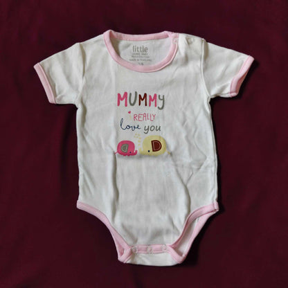 Pack of 3 Baby Bodysuits
