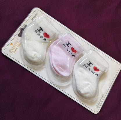 Pack of 3 Baby Socks