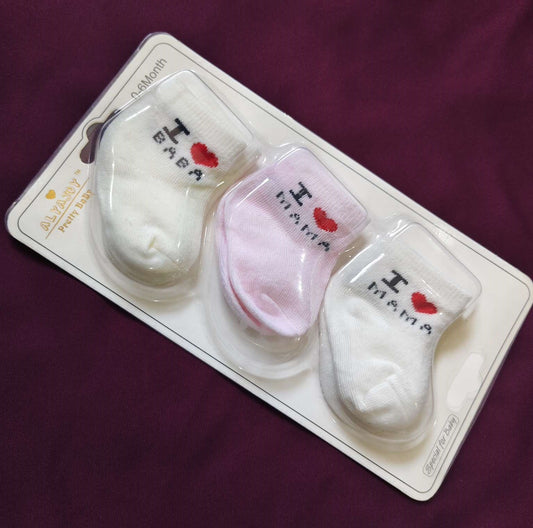 Pack of 3 Baby Socks