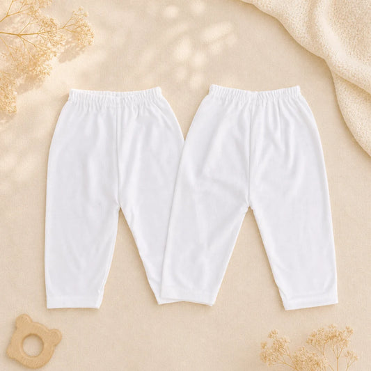 Pack of 2 Baby Cotton Trousers – Soft Summer Wear