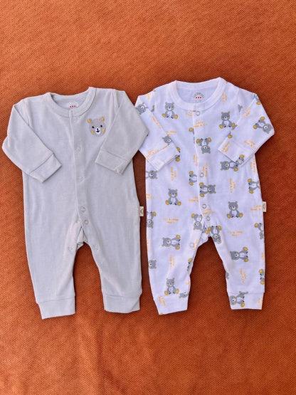 Pack of 2 Baby Soft Rompers