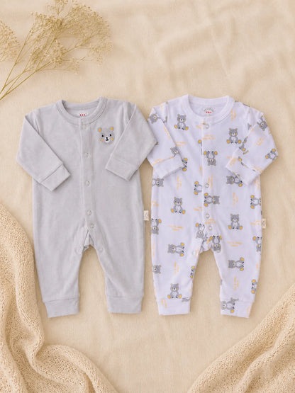 Pack of 2 Baby Soft Rompers