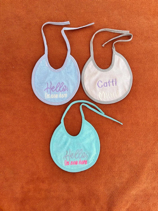 Pack of 3 Baby Bibs – Soft & Absorbent Feeding Bibs for Newborns