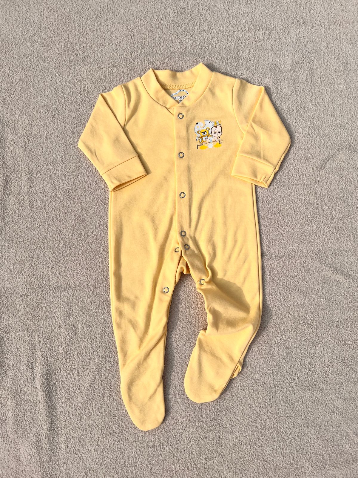 Pack of 3 Baby Full Sleeve Rompers – Soft Cotton Full Sleeve