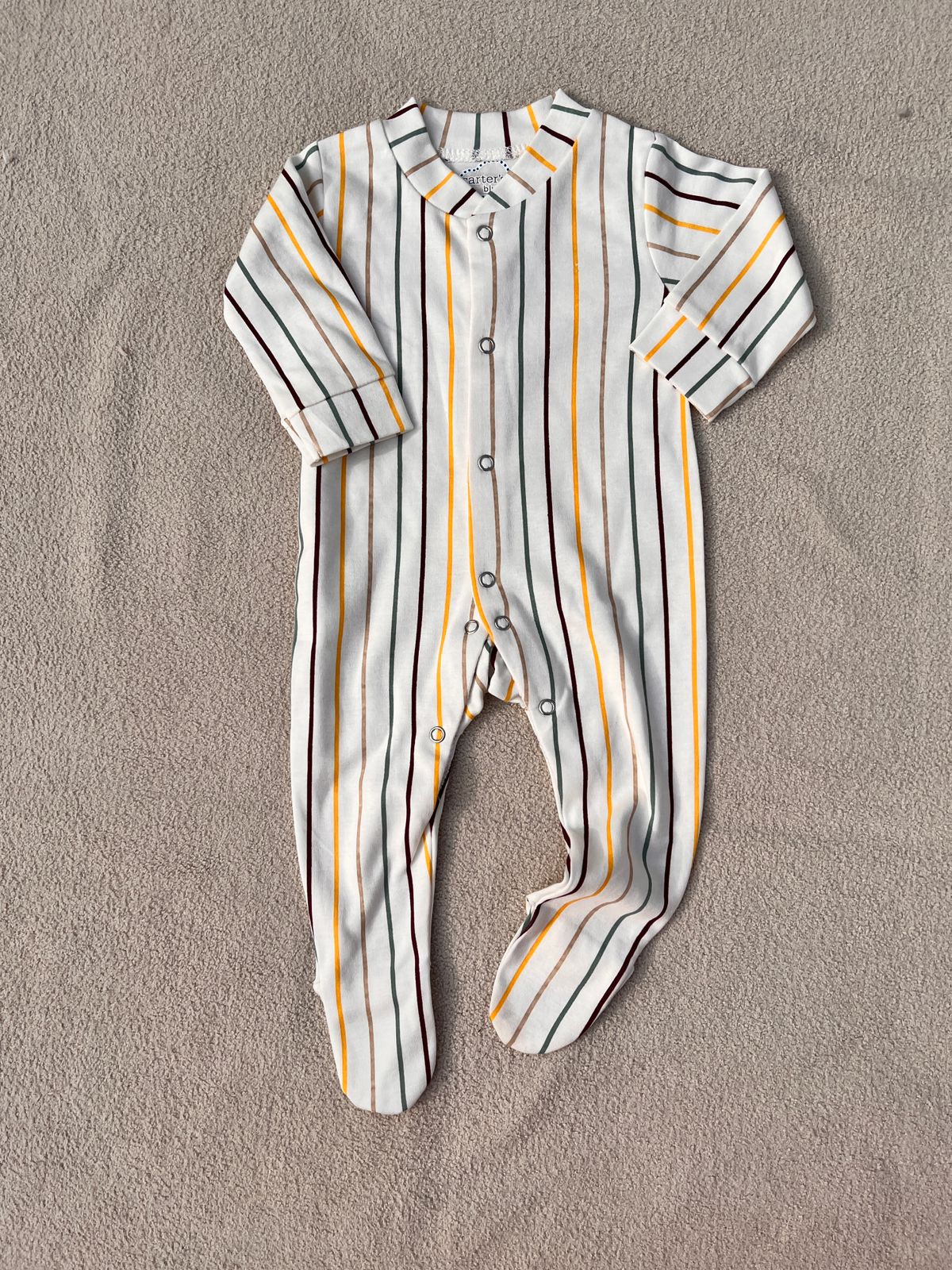 Pack of 3 Baby Full Sleeve Rompers – Soft Cotton Full Sleeve