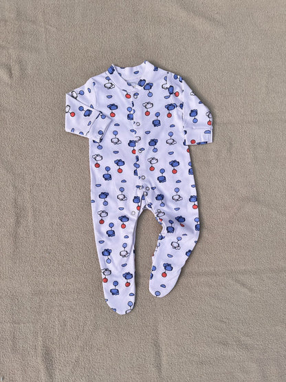 Pack of 3 Baby Full Sleeve Rompers – Soft Cotton Full Sleeve