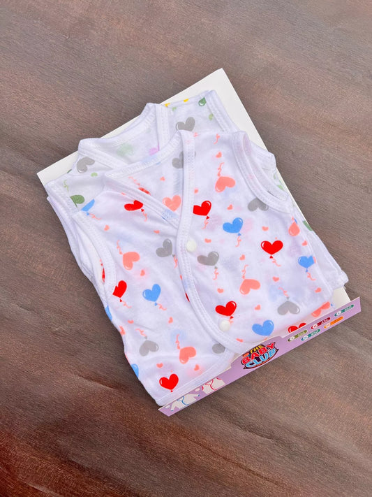 Pack of 3 Baby Inner Vests | Lightweight