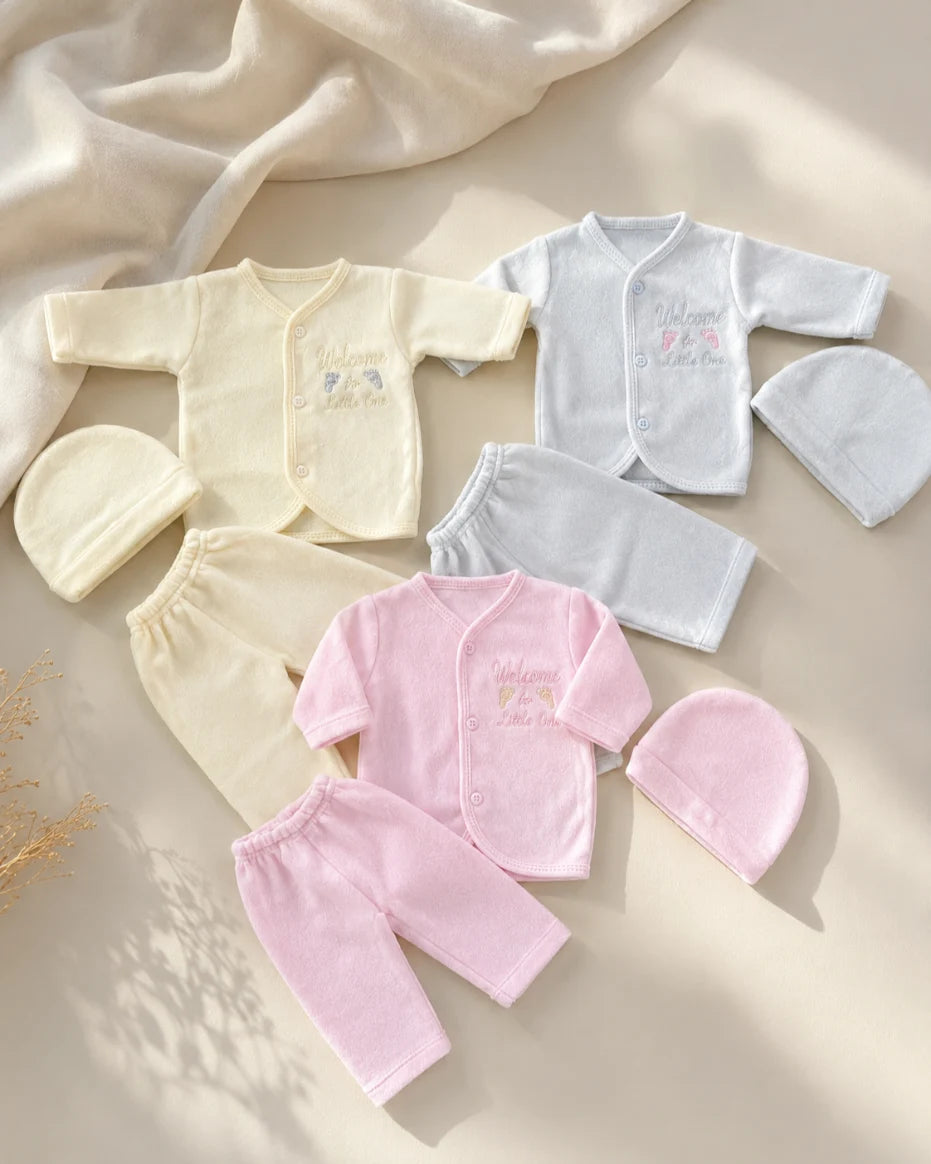 Pack of 3 Winter Jabla Dresses Set