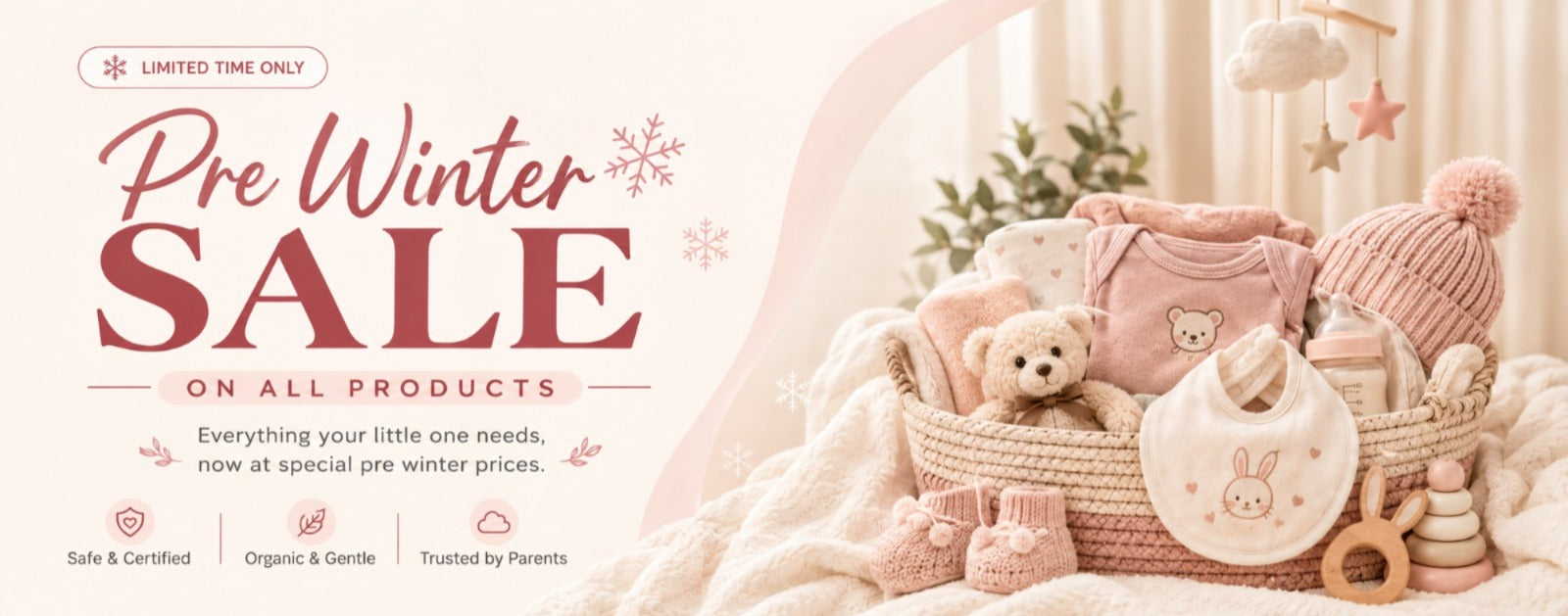 Pre Winter Sale at Kids Essentials