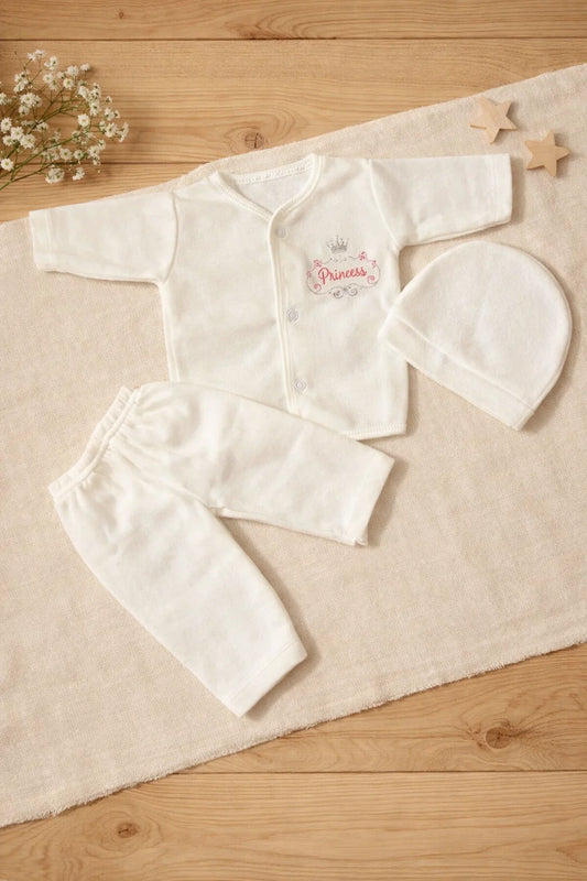 Princess Dress Set for Newborn Baby Girl