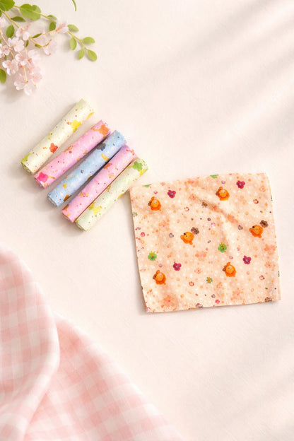 Reusable Baby Cloth Wipes Set – Soft Washcloths for Newborns