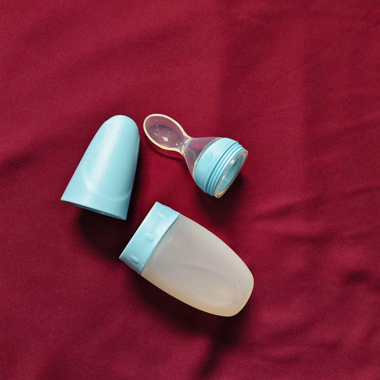 Silicone Baby Food Dispensing Spoon