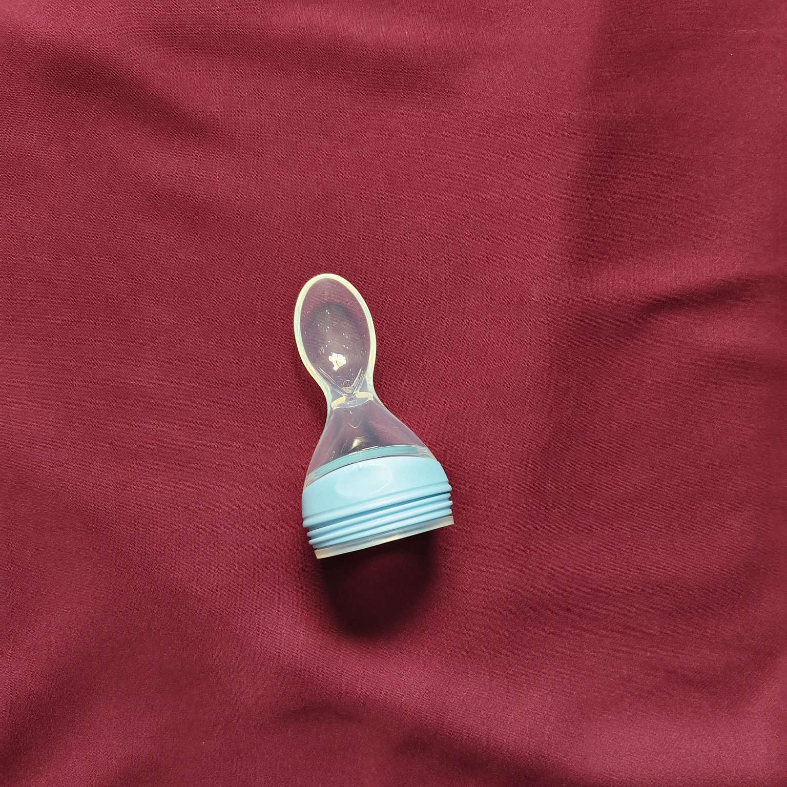 Silicone Baby Food Dispensing Spoon