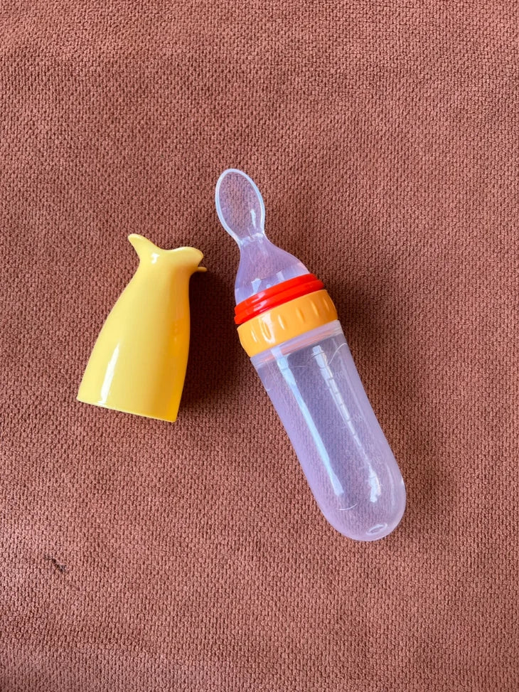 Silicone Baby Food Dispensing Spoon