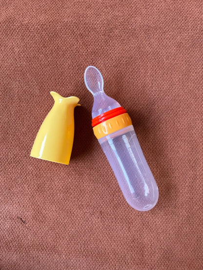 Silicone Baby Food Dispensing Spoon