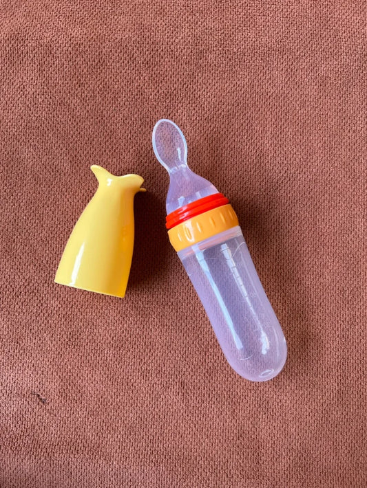 Silicone Baby Food Dispensing Spoon