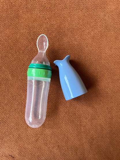 Silicone Baby Food Dispensing Spoon