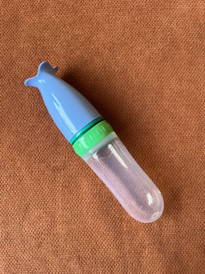 Silicone Baby Food Dispensing Spoon