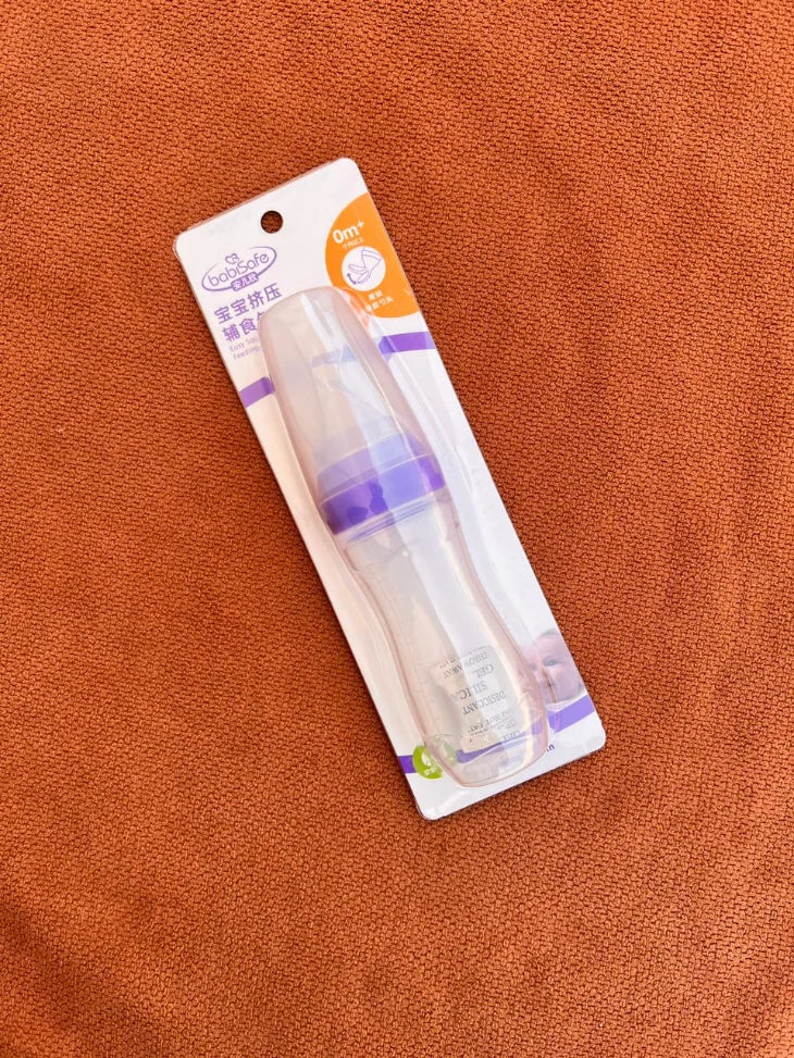 Silicone Baby Food Dispensing Spoon
