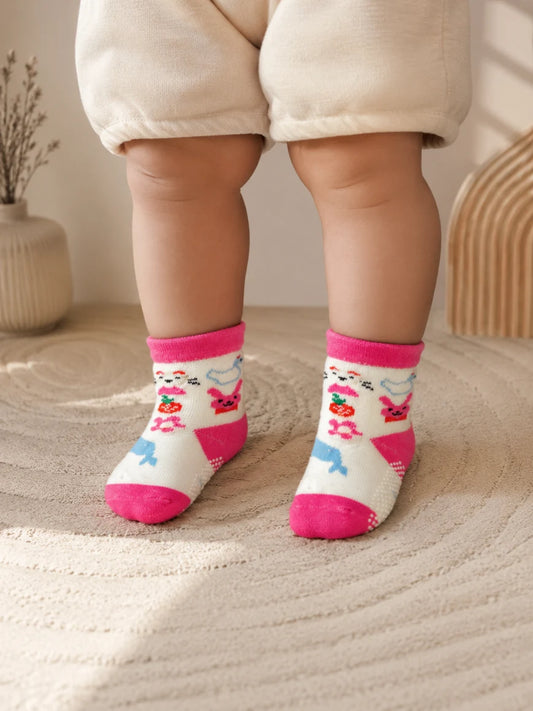Silicone Baby Socks – Non-Slip, Warm & Cozy Socks