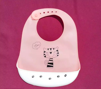 Silicone Feeding Bibs for Babies