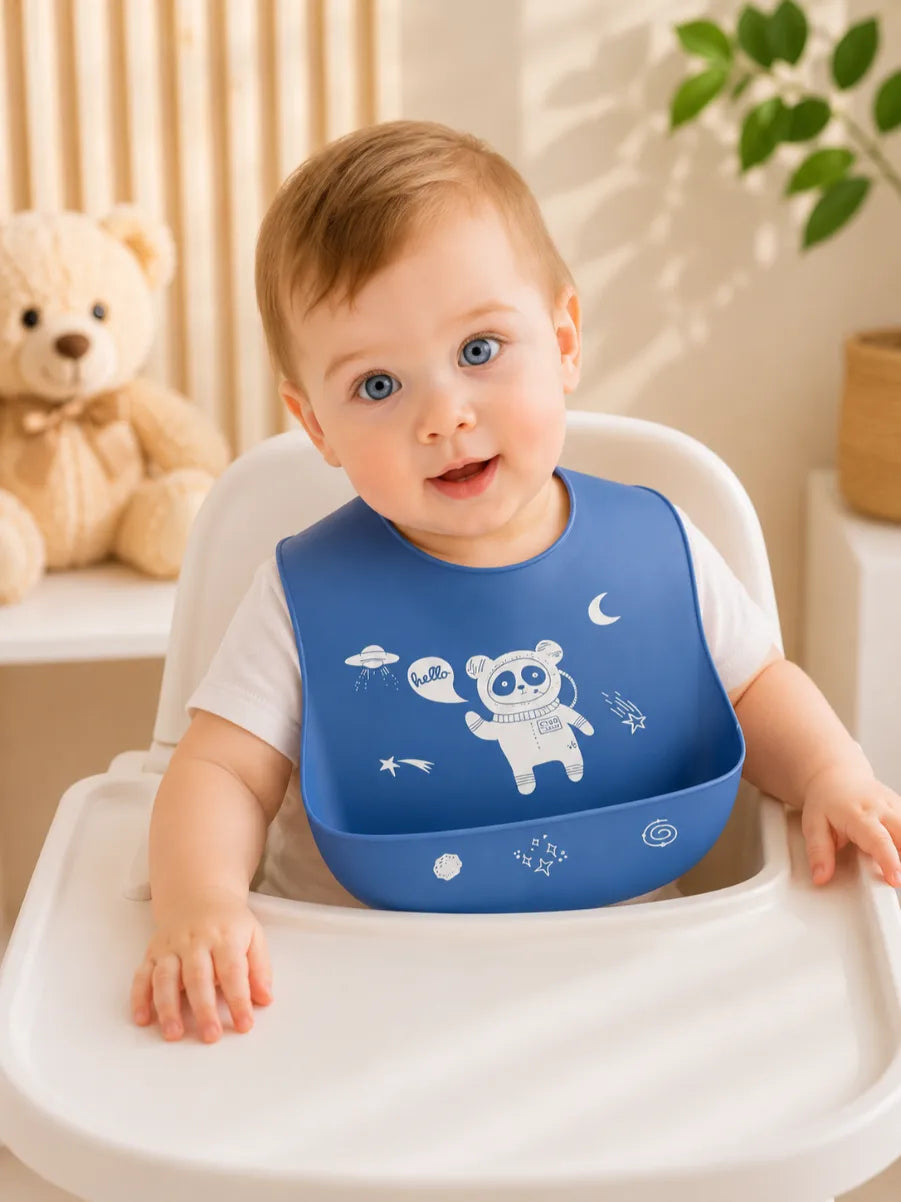 Silicone Feeding Bibs for Babies
