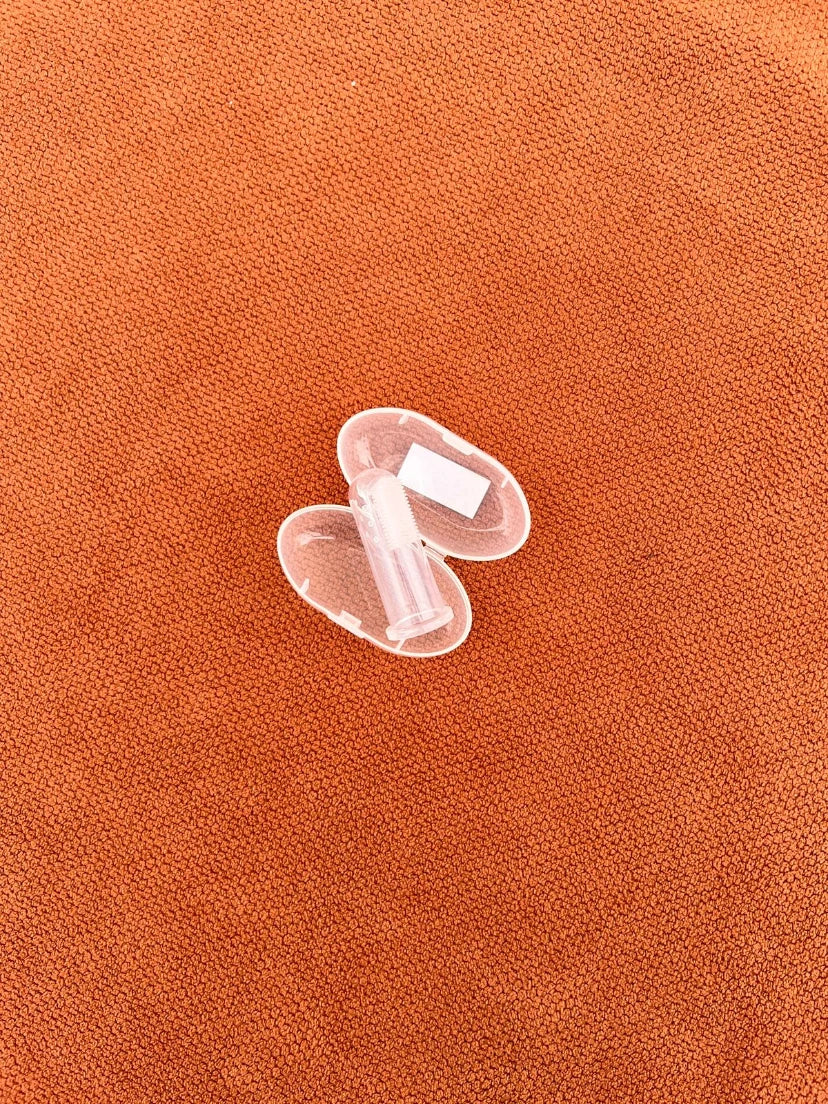 Silicone Finger Toothbrush with Storage Box