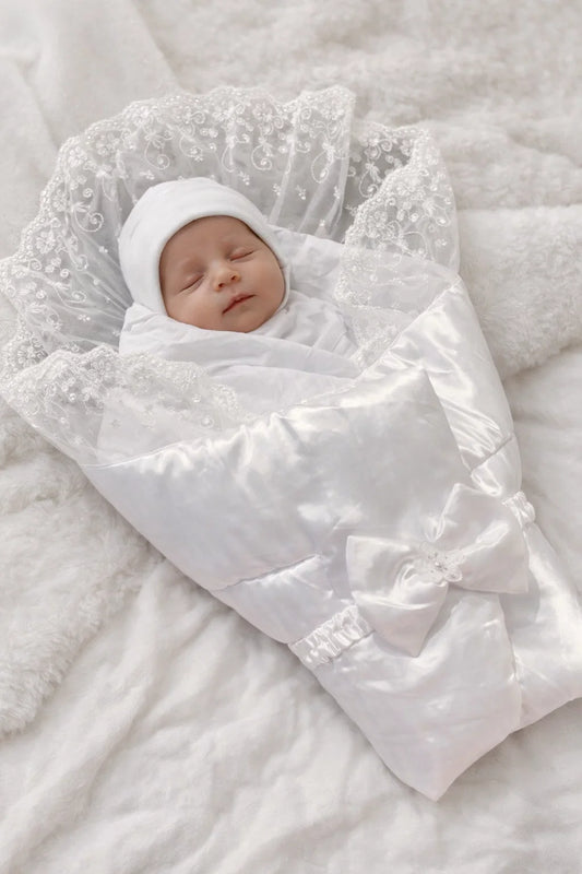 Soft Cotton Baby Carry Nests with Lace | Newborn