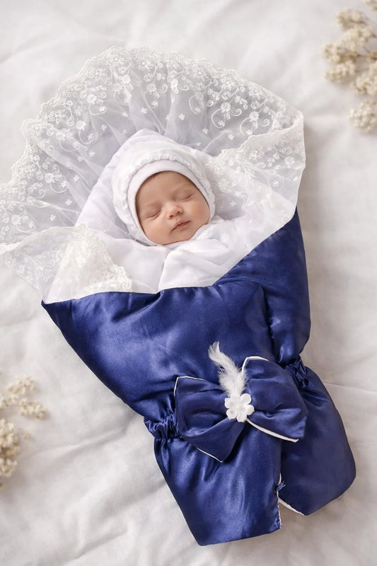 Soft Cotton Baby Carry Nests with Lace | Newborn