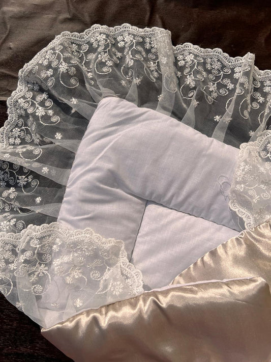 Soft Cotton Baby Carry Nests with Lace | Newborn