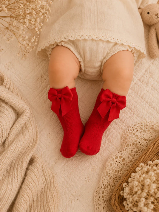 Soft Baby Girl Socks – 0 to 6 Months