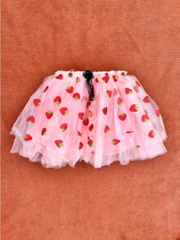 Stylish Net Skirt for Girls – Soft Tulle Fabric