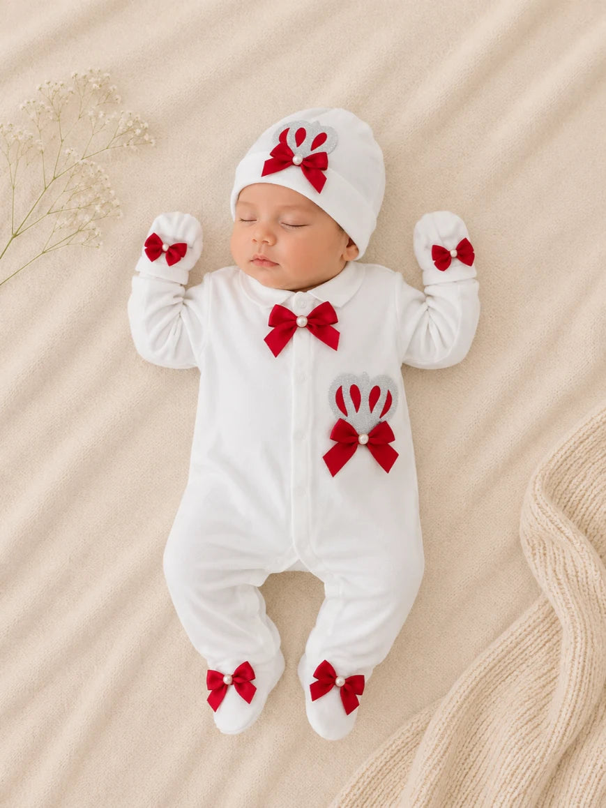 Summer 100% Cotton Turkish-Style Newborn Elegant Starter Set