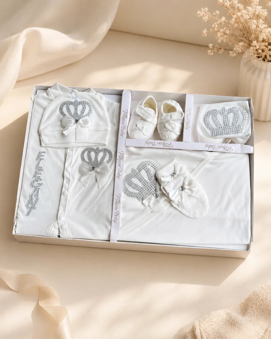 Summer 100% Cotton Turkish-Style Newborn Elegant Starter Set