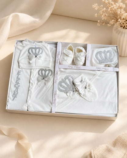 Summer 100% Cotton Turkish-Style Newborn Elegant Starter Set