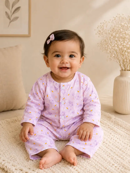 Summer Soft Baby 2 piece Night Suit