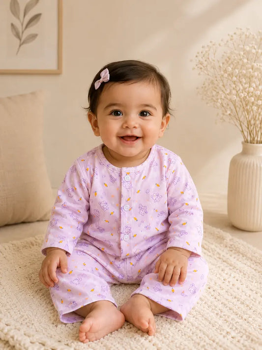 Summer Soft Baby 2 piece Night Suit